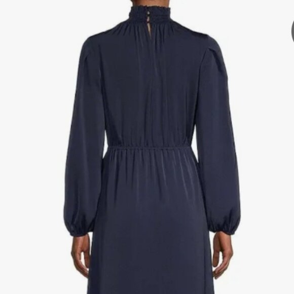 Kobi Halperin Rosanne Black Maxi Dress NWT $398 Size M Mock Drawstring Lined - Picture 16 of 16